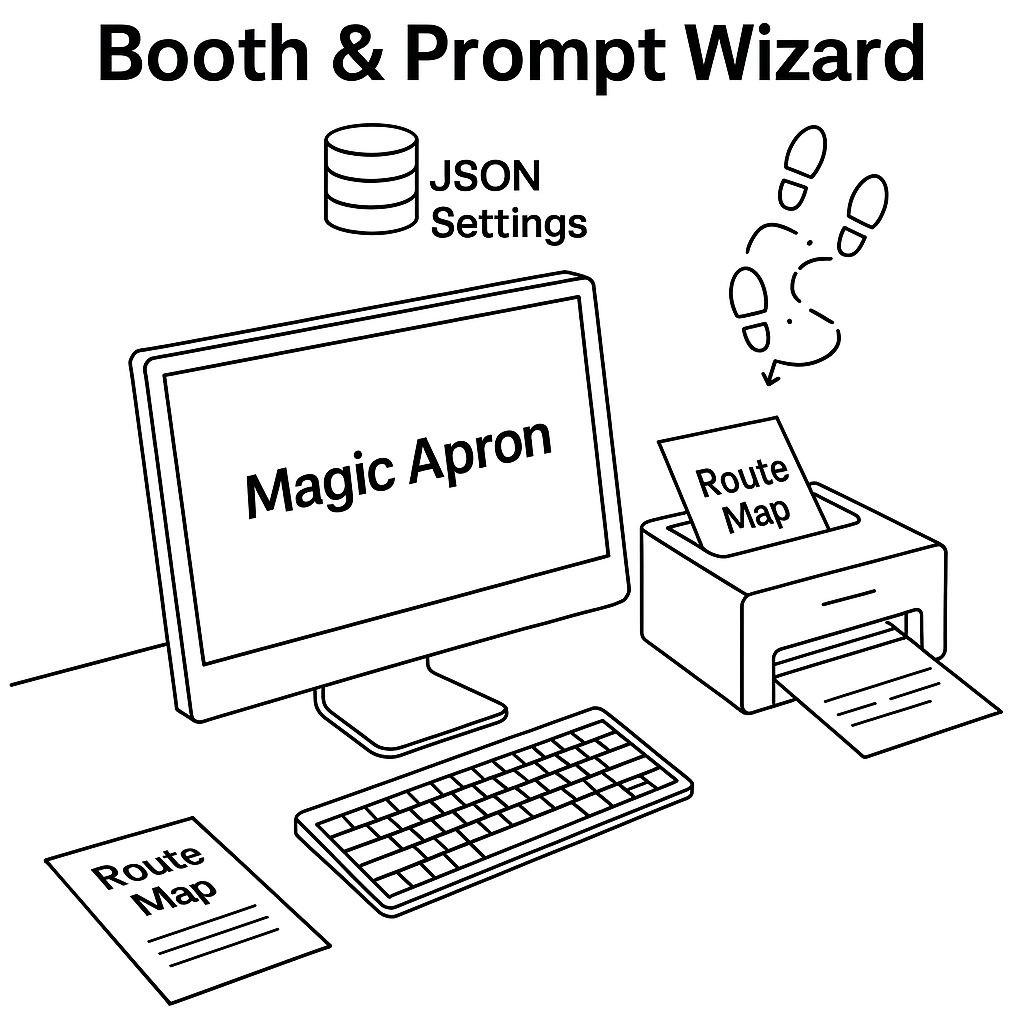 MApron Booth & Prompt Wizard